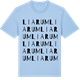 Blue Soul t-shirt med Liarum ordlek t-shirt