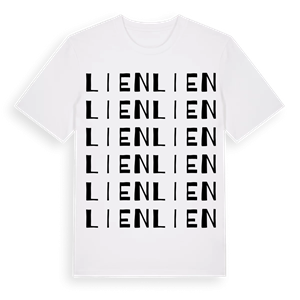 Lien ordlek t-shirt – ekologisk bomull t-shirt från Pinshirt