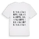 Lilla Åkarp ordlek t-shirt