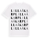 Lilla Åkarp ordlek t-shirt