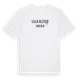 White t-shirt med Lilla Alstad i Sverige t-shirt
