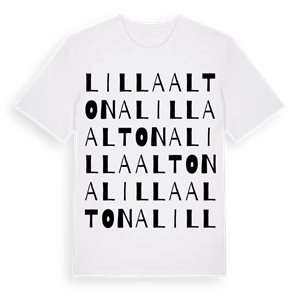 Lilla Altona ordlek t-shirt – ekologisk bomull t-shirt från Pinshirt