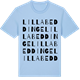 Blue Soul t-shirt med Lilla Beddinge ordlek t-shirt
