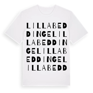 Lilla Beddinge ordlek t-shirt – ekologisk bomull t-shirt från Pinshirt