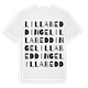 Lilla Beddinge ordlek t-shirt