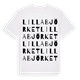 Lilla Björket ordlek t-shirt