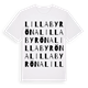 Lilla Byröna ordlek t-shirt