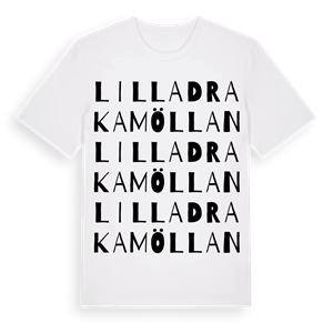 Lilla Drakamöllan ordlek t-shirt – ekologisk bomull t-shirt från Pinshirt