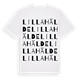 Lilla Hälde ordlek t-shirt