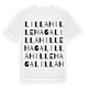 Lilla Hillehaga ordlek t-shirt