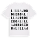 Lilla Jordberga ordlek t-shirt
