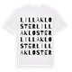 Lilla Kloster ordlek t-shirt