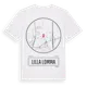 White t-shirt med Lilla Lomma t-shirt