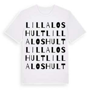 Lilla Loshult ordlek t-shirt – ekologisk bomull t-shirt från Pinshirt