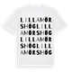 Lilla Mörshög ordlek t-shirt
