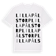 Lilla Pålstorp ordlek t-shirt