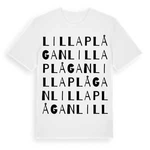 Lilla Plågan ordlek t-shirt – ekologisk bomull t-shirt från Pinshirt