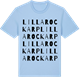 Blue Soul t-shirt med Lilla Rockarp ordlek t-shirt