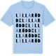Blue Soul t-shirt med Lilla Rödde ordlek t-shirt