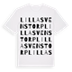 Lilla Svenstorp ordlek t-shirt