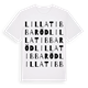 Lilla Tibbaröd ordlek t-shirt