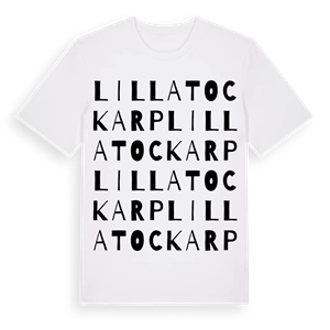 Lilla Tockarp ordlek t-shirt – ekologisk bomull t-shirt från Pinshirt