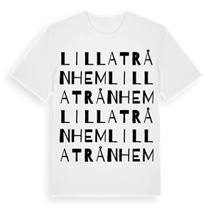 Lilla Trånhem ordlek t-shirt – ekologisk bomull t-shirt från Pinshirt