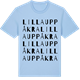 Blue Soul t-shirt med Lilla Uppåkra ordlek t-shirt