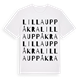 Lilla Uppåkra ordlek t-shirt