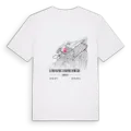Limhamns Hamnområde karta t-shirt