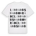 Limhamns Hamnområde ordlek t-shirt