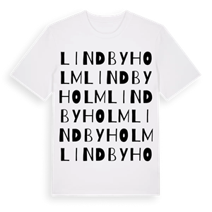Lindbyholm ordlek t-shirt – ekologisk bomull t-shirt från Pinshirt