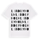 Lindbyholm ordlek t-shirt