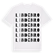 Lindenro ordlek t-shirt
