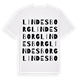 Lindesborg ordlek t-shirt