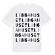 Lingahuset ordlek t-shirt