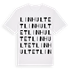 Linhultet ordlek t-shirt