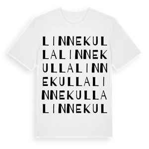 Linnekulla ordlek t-shirt – ekologisk bomull t-shirt från Pinshirt