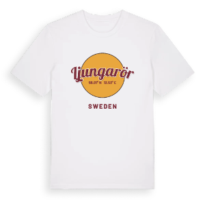 Ljungarör cirkel t-shirt – ekologisk bomull t-shirt från Pinshirt