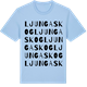 Blue Soul t-shirt med Ljungaskog ordlek t-shirt