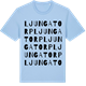 Blue Soul t-shirt med Ljungatorp ordlek t-shirt