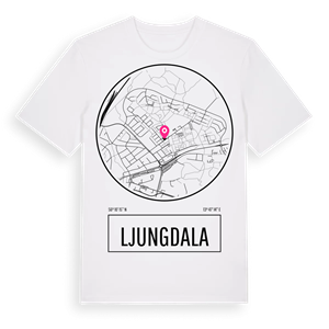 Ljungdala t-shirt – ekologisk bomull t-shirt från Pinshirt