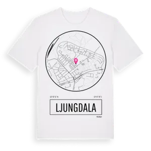 Ljungdala t-shirt – ekologisk bomull t-shirt från Pinshirt