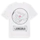 White t-shirt med Ljungdala t-shirt