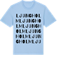 Blue Soul t-shirt med Ljungholm ordlek t-shirt