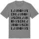 Mid Heather Gray t-shirt med Ljunghusen ordlek t-shirt
