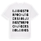 Ljungstorp och Jägersbo ordlek t-shirt