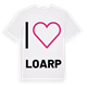 Jag älskar Loarp t-shirt stort tryck