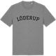 Mid Heather Gray t-shirt med Löderup böjd t-shirt
