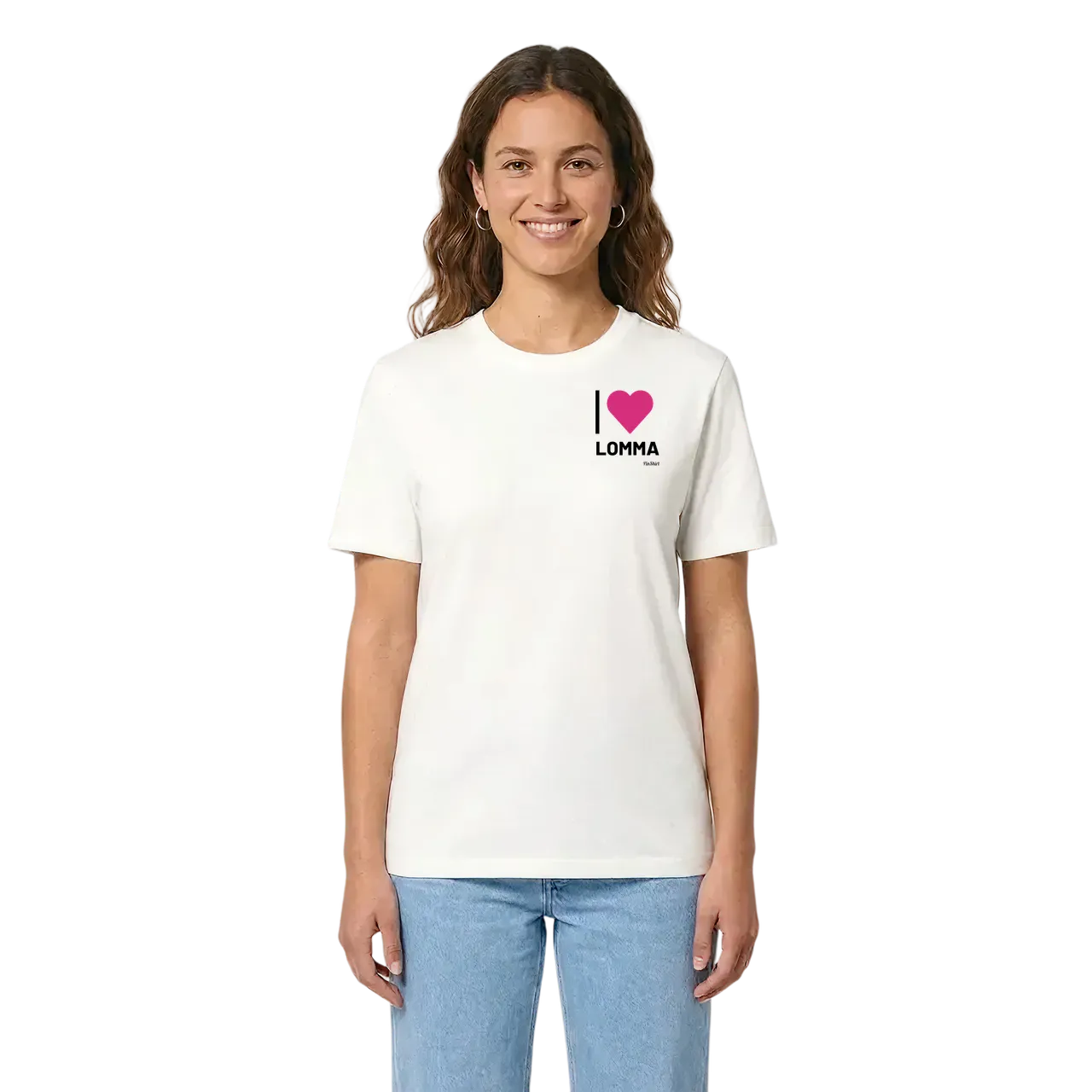 Jag älskar Lomma t-shirt litet tryck i miljö